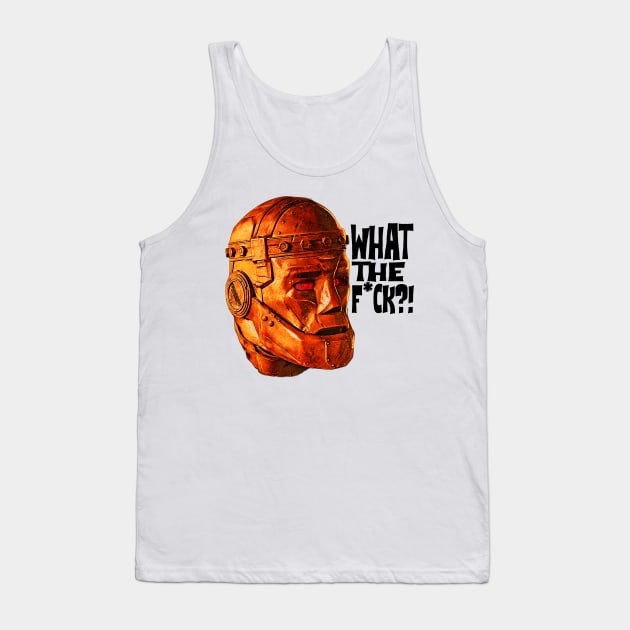 WTF Robot Man Tank Top by TheDarkNateReturns